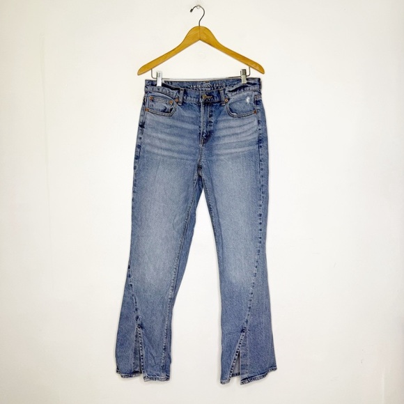 American Eagle 90’s Boot Cut Jeans Stretch Size 8 - Picture 1 of 9